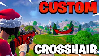 How To Get CUSTOM CROSSHAIR In Fortnite Chapter 5 FULL Tutorial [upl. by Conant]