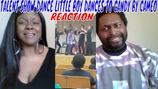 Talent Show Dance Little Boy Dances To Candy By Cameo REACTION [upl. by Limhaj673]