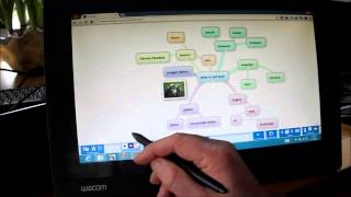 Demo van Prowise Presenter met Wacom tablet [upl. by Bywoods]