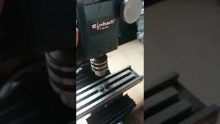 Einhell Metall Fräsmaschine BT MR 550 Funktionstest [upl. by Pillyhp770]