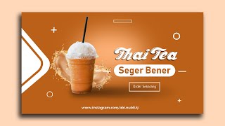 Cara Desain Poster Iklan Produk Photoshop Untuk Instagram dan Sosial Media [upl. by Nisaj932]