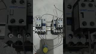 Start Delta control wairing electrician lover trending electrical electic shortvideo youtube [upl. by Auhoj889]