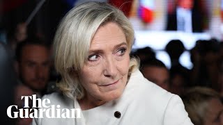 Le Pen speaks after French farright loss ‘Its unfortunate we will lose another year– video [upl. by Grubman]