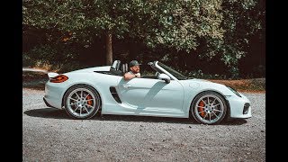 The Epic Porsche Boxster Spyder  Mountain Pass Drive [upl. by Ycal]