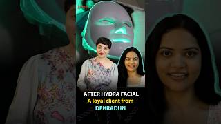 Juvena Herbals Hydra Facial Client Feedback and Results  Before and After skincare hydrafacial [upl. by Nnawaj]