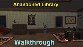 Walkthrough Abandoned Library [upl. by Hylan]