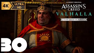 Assassins Creed Valhalla PC 4K EP30 The Siege of Paris Royal Fox Hunt [upl. by Lukey]