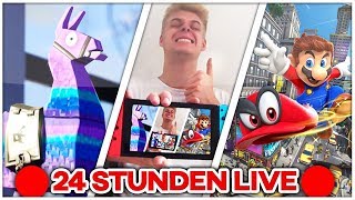 🔴 24 Stunden Stream  Fortnite mit EUCH auf der Switch zocken  Part 1 [upl. by Granny]