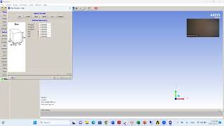 Autodyn Ansys Tutorial 1 how to make solid steel plate [upl. by Laurene684]