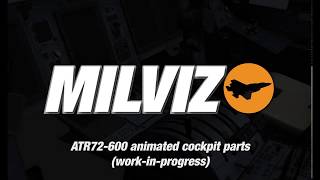 MilViz ATR72600 animated VC parts [upl. by Bowles]