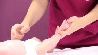 Baby  Asymmetric Tonic Neck Reflex ATNR [upl. by Shifrah521]