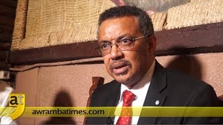 Interview with Dr Tedros Adhanom following his victory as DirectorGeneral of WHO [upl. by Hanas]