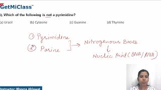 Not a pyrimidine [upl. by Eivla874]