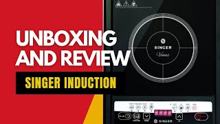 singer induction stove review and demo teluguammayithoughts [upl. by Lashonda]