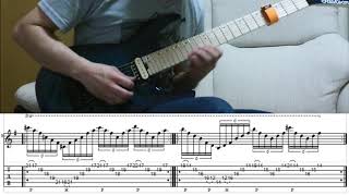 Jason Becker  Serrana ArpeggiosLive Version Guitar Cover [upl. by Mahan]