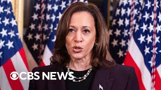 Harris condemns proHamas protesters new JFK Jr book released and more  America Decides [upl. by Novehs922]