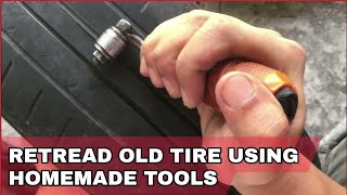 How To Make Old Tire Look New [upl. by Guendolen]