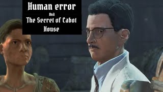 Dinkster Human Error amp The Secret of Cabot House Fallout 4 Perfect Playthrough 4 [upl. by Enylodnewg197]