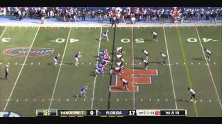 Jeff Demps vs Vanderbilt 2011 [upl. by Sallie277]