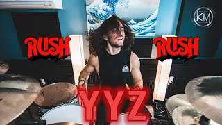 YYZ Drum Cover  Rush  Kyle McGrail [upl. by Niltak]