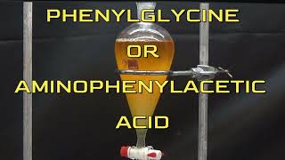 STRECKER SYNTHESIS PHENYLGLYCINE [upl. by Tye983]