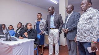 Rais I have made 3000 President Ruto Surprised by a Kirinyaga Youth who works online [upl. by Atem209]