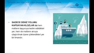 DIŞ TİCARET İŞLEMLERİNİN MUHASEBELEŞTİRİLMESİ  Ünite 3 Özet [upl. by Branca620]