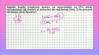 Proporcje w zadaniach tekstowych klasa 6 i 7 zadanie 3 [upl. by Aciria]