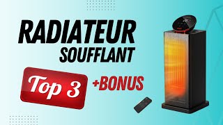 TOP 3 Radiateur Soufflant Meilleur chauffage dappoint 2024 [upl. by Hasin926]