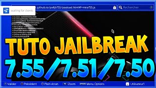 TUTO  JAILBREAKER SA PS4 EN 755  INSTALLER LE CFW MIRA  JAILBREAK PS4 755  751  750 FR [upl. by Clotilde492]