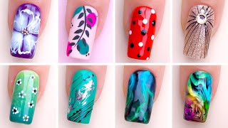 14 Easy Nails Art At Home for Beginners  Olad Beauty [upl. by Mitch848]