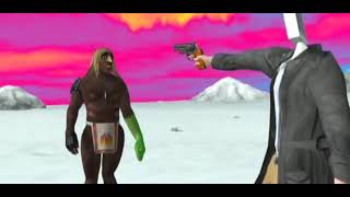 XRA  Xavier Renegade Angel S2E6 Damnesia Vu  Barcode Man quotDo you believe in God quot HD [upl. by Nomyar]