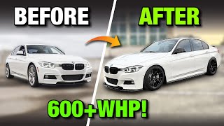 BUILDING A BMW F30 340i IN 10 MINUTES [upl. by Eey]