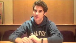 Glees Darren Criss Talks Songwriting [upl. by Wales]