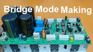 how to make a bridge amplifier [upl. by Navetse210]