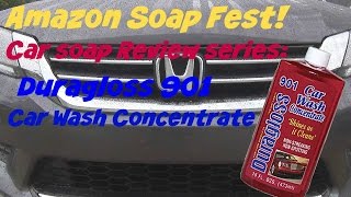 Amazon Soap Fest Review of Duragloss 901 Car Wash Concentrate [upl. by Rojam]