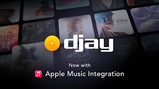 djay x Apple Music integration  on iPhone iPad Mac Apple Vision Pro Windows Android [upl. by Eemyaj]