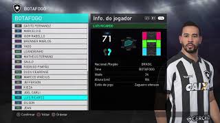 PES 2018  BOTAFOGO  Cópias de base  base copy [upl. by Anitirhc128]