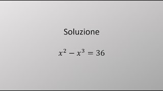 Equazione di terzo grado particolare [upl. by Nylesor]