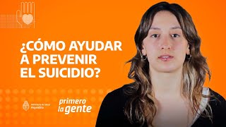 ¿Cómo ayudar a prevenir el suicidio [upl. by Atikim]