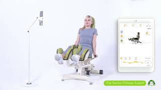 LSW03 Isokinetic Inner  Outer Thigh Training Equipment Applied with IoT [upl. by Eloci3]