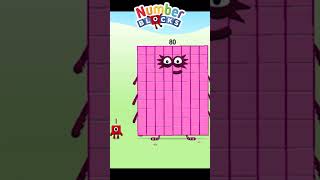 Numberblocks World App Meet Numberblocks EightyOne  Fun Game for Kids shorts [upl. by Nnaeed201]