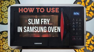 How to use Slim Fry in Samsung Convection Oven [upl. by Natale936]