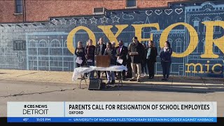 Oxford parents call for firing of school district employees legislative changes [upl. by Beckman]