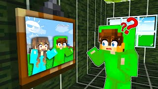 Were TRAPPED in a Painting in Minecraft [upl. by Sucam]