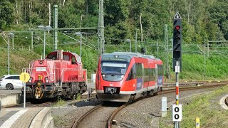 DB BR 6432 Talent  RB20 die Euregiobahn  Stolberg Rheinland Hbf Gl 27  2IX2024 [upl. by Enialed930]