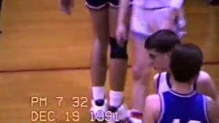 19911219 Clinton Basketball 8th Grade v Warrensburg Lathem 6551W [upl. by Simonette299]