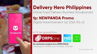 foodpanda NEWPANDA Promo Digital Ad Q2 2024 10s x2 Philippines HDST [upl. by Adnana]