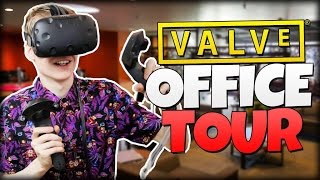 VALVE OFFICE TOUR IN VIRTUAL REALITY  Destinations VR HTC Vive Gameplay [upl. by Niran]