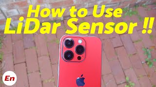 iPhone 14 Pro Max amp iPhone 14 Pro How to Use LiDar Sensor ALL You Need to Know [upl. by Asiul827]